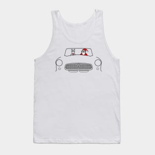 Nash Metropolitan classic car Christmas special edition Tank Top